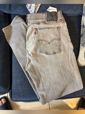 Levi’s Strauss 510 Grey Men’s 38 x 32 Stretch Skinny Jeans
